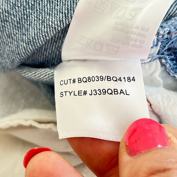 BILLABONG All Over High Waisted Vintage Overall denim size 28 - Picture 10 of 16